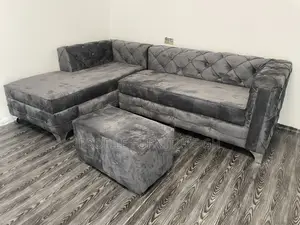 L Shape Sofa With Central Table//Free Delivery