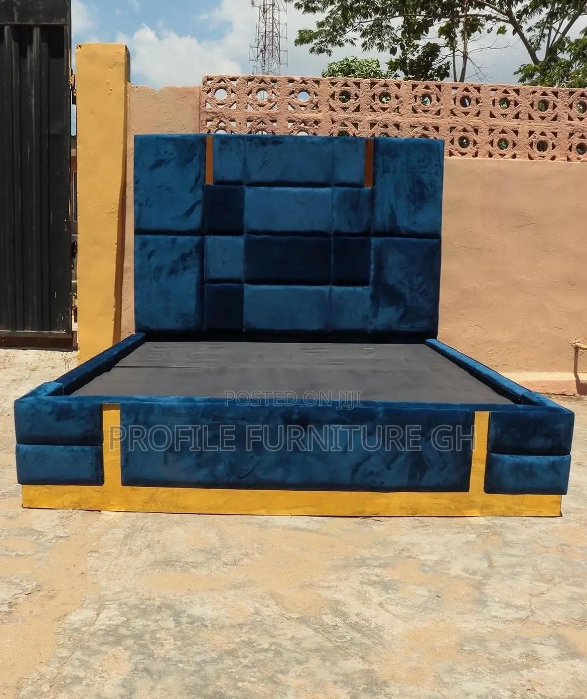 Ghana Made Design Queen Bedframe