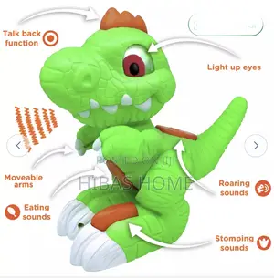 Chad Valley Trevor Talk Back Dinosaur Toy (Blue) 2yr Above