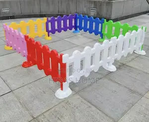 Kindergarten Colorful Playground Fence 6 Panels 155x310cm