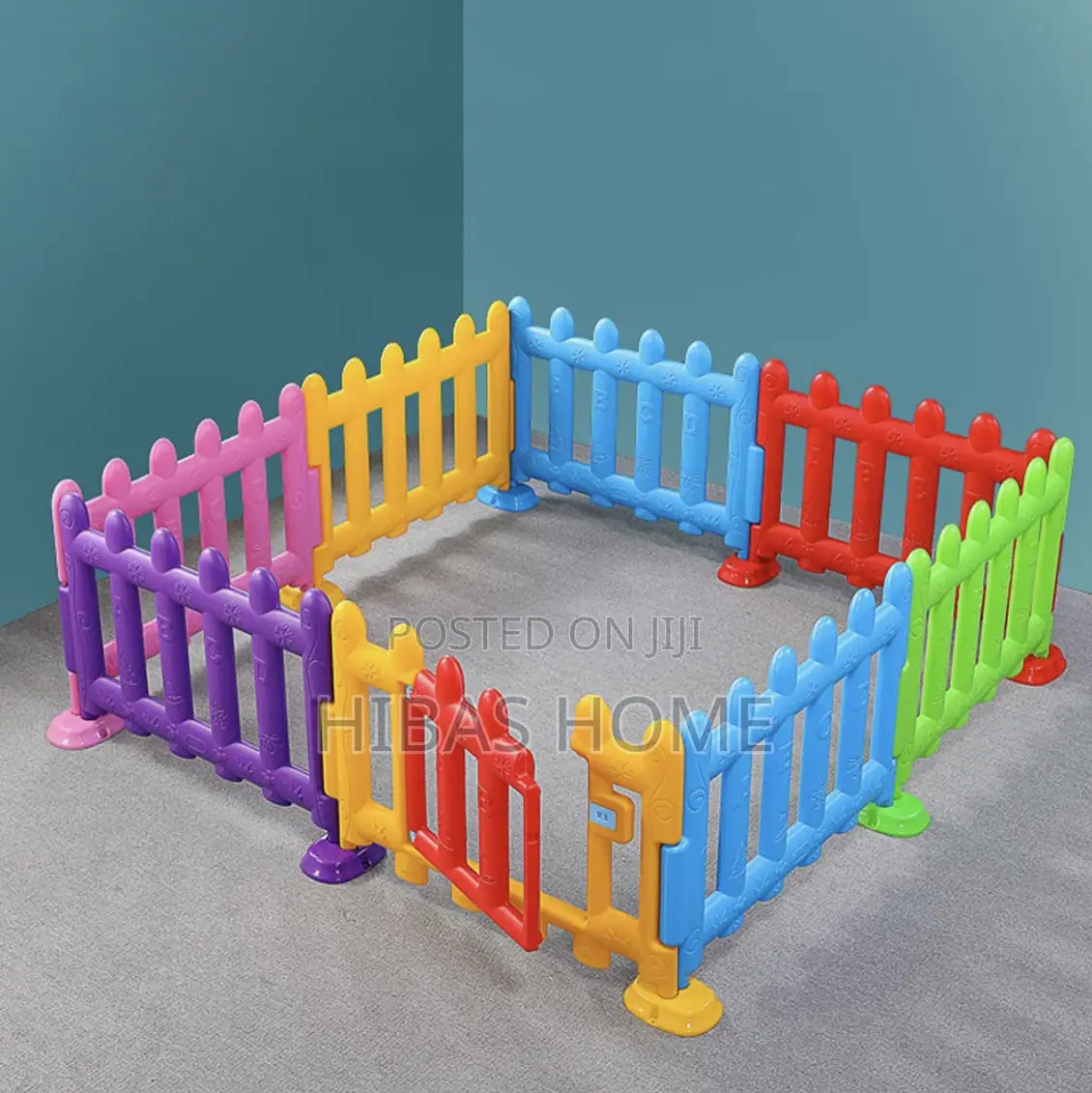 School Color Playground Fence 8 Panels Each Panel 105x75cm