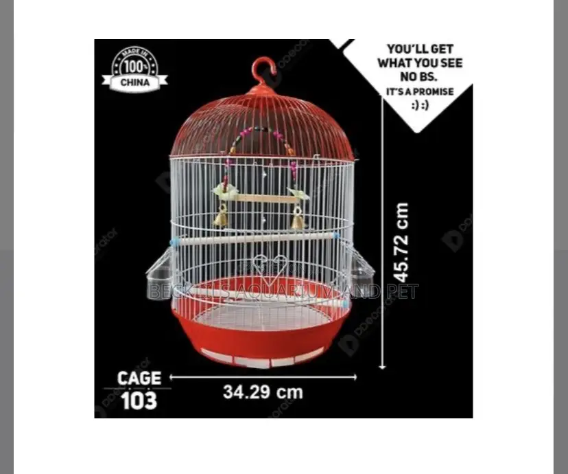 Birdcage for White -Crowns Parrot