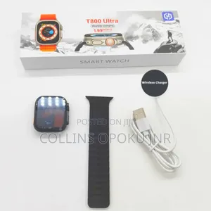 T800 Ultra Smart Watch - Black