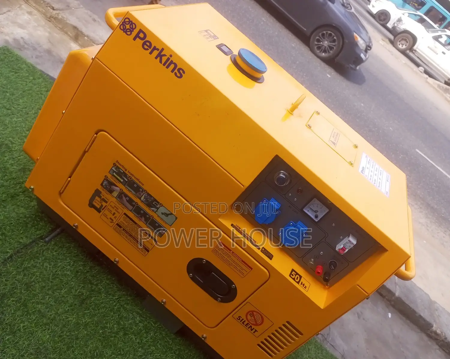 Original Perkins Generator 13000w 230v 10kva UK Prepared