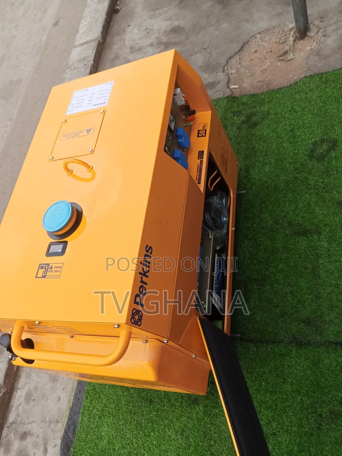 10kva 230/240v UK Perkins Generator Super Strong Battery New