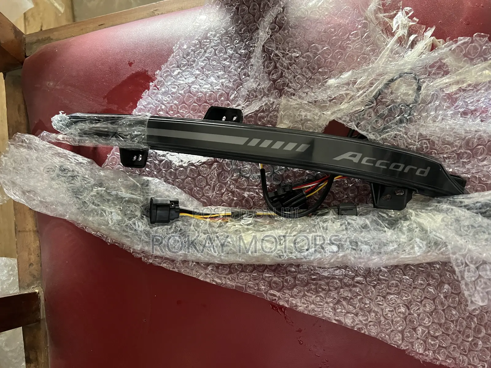 Accord 2018,2019,2020 Back Bumper Reflector Led