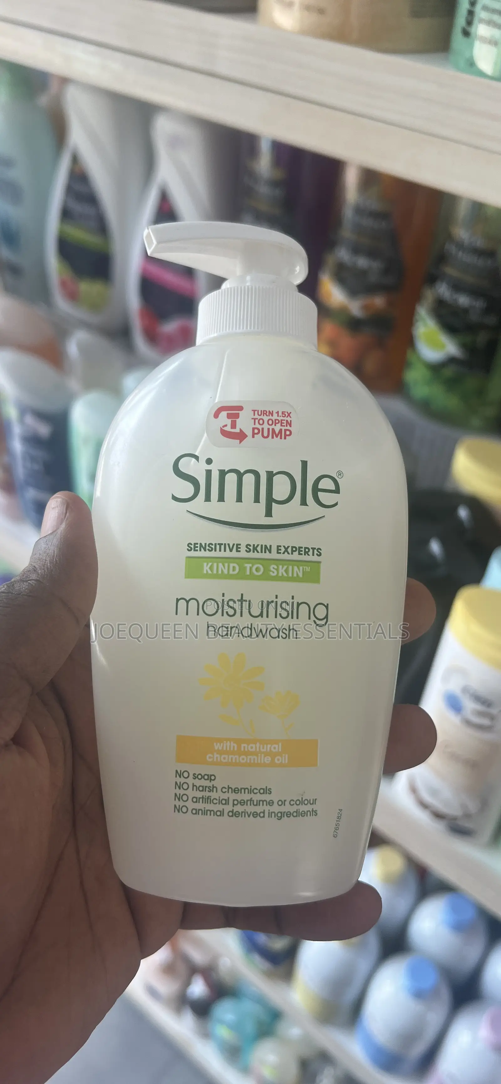 Simple Moisturising Handwash