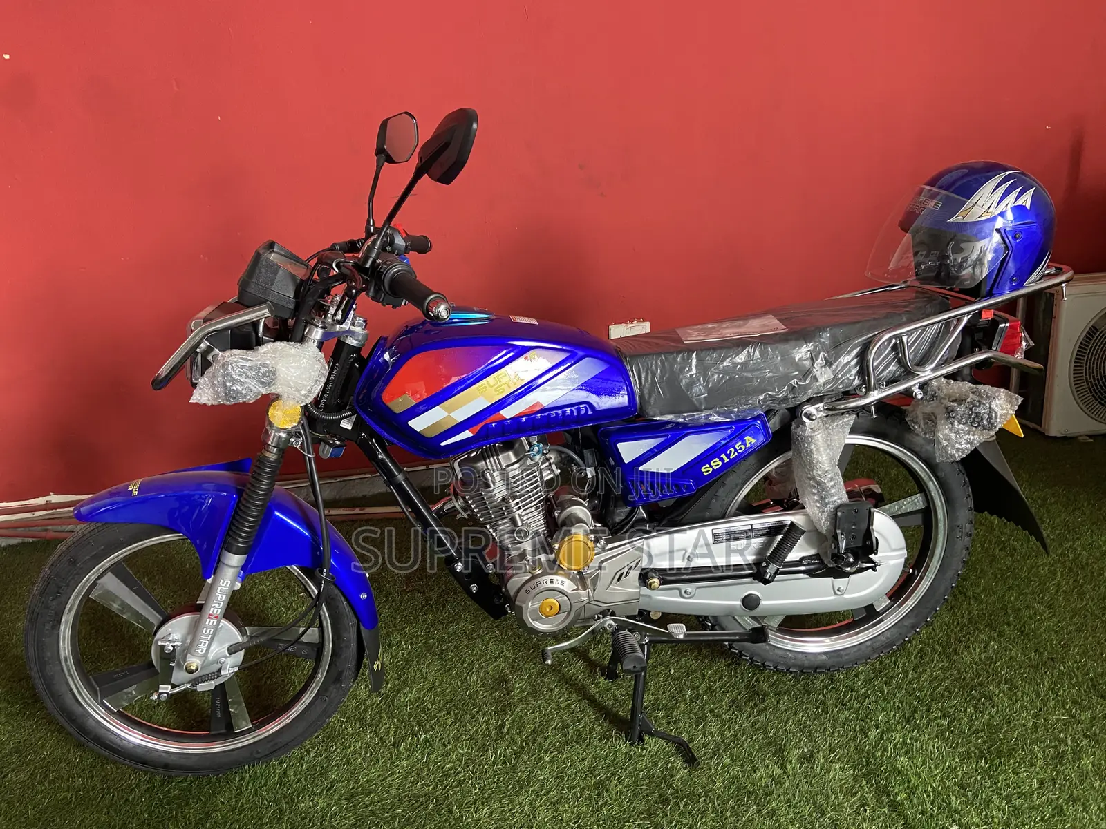 New Royal Motorcycle 2024 Blue