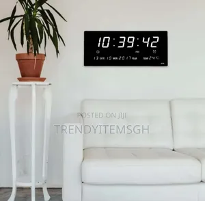 Digital Wall Clock Display Calendar