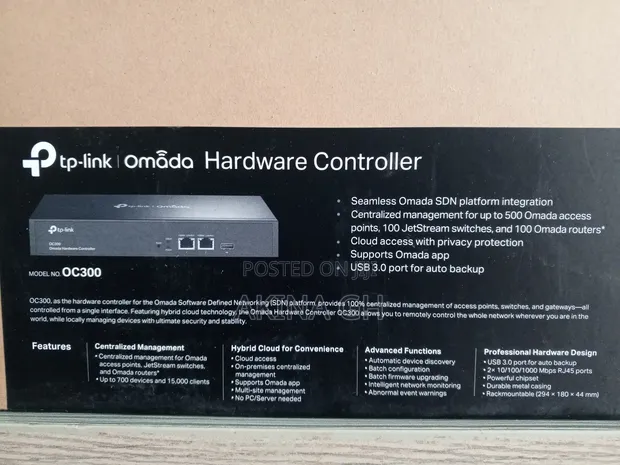 Tp-Link Omada Hardware Controller Oc300 2