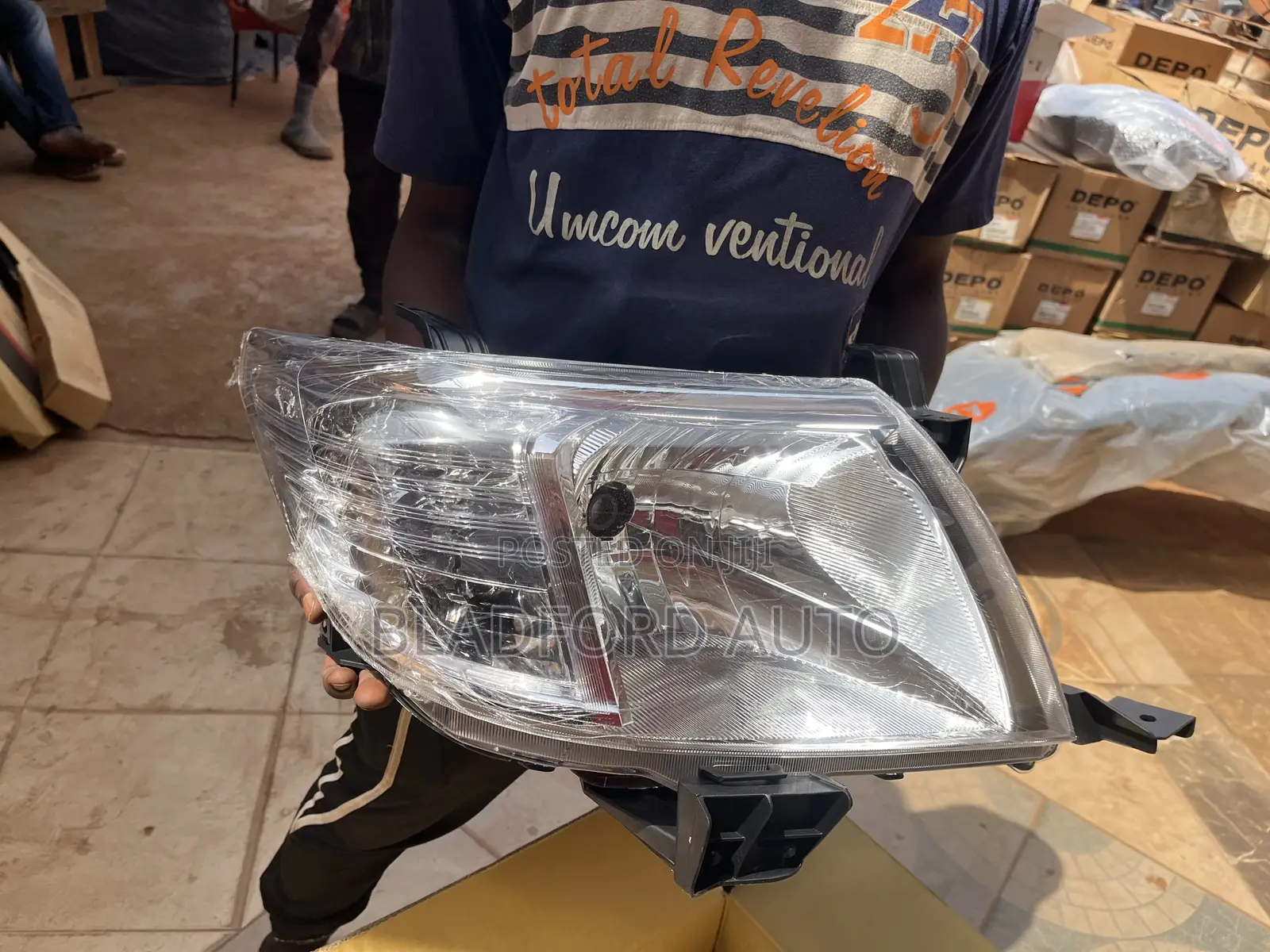 Hilux 2011-2014 Headlight DEPO (Original) Pair