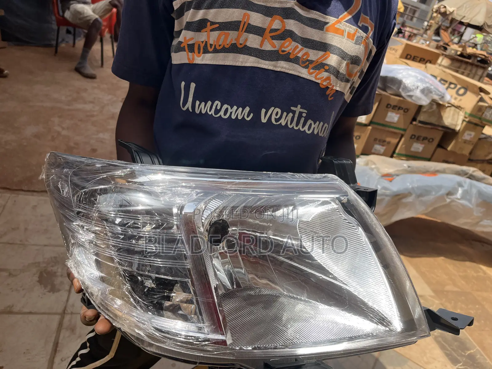 Hilux 2011-2014 Headlight DEPO (Original) Pair