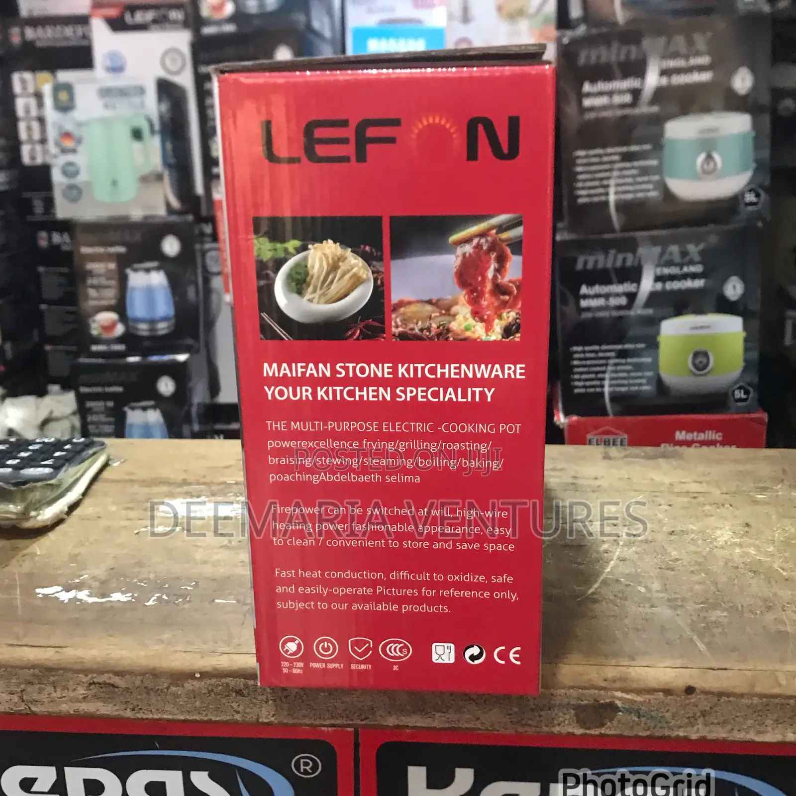 Lefon 8L Multifunctional Electric Pan
