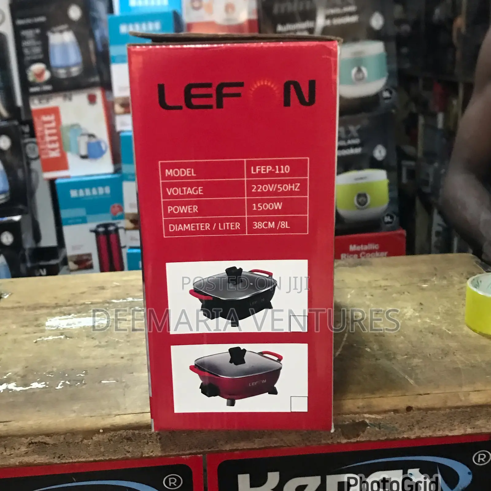 Lefon 8L Multifunctional Electric Pan
