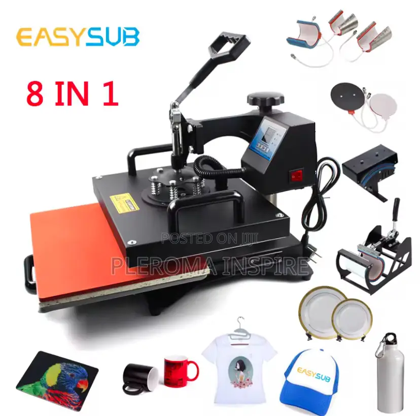 Heatpress 8 in 1 for Sale in Brand New Box