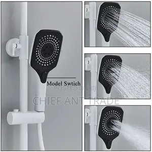 Digital Shower White 007