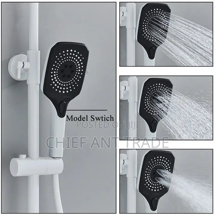 Digital Shower White 007