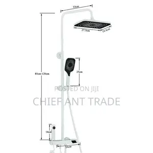 Digital Shower White 007