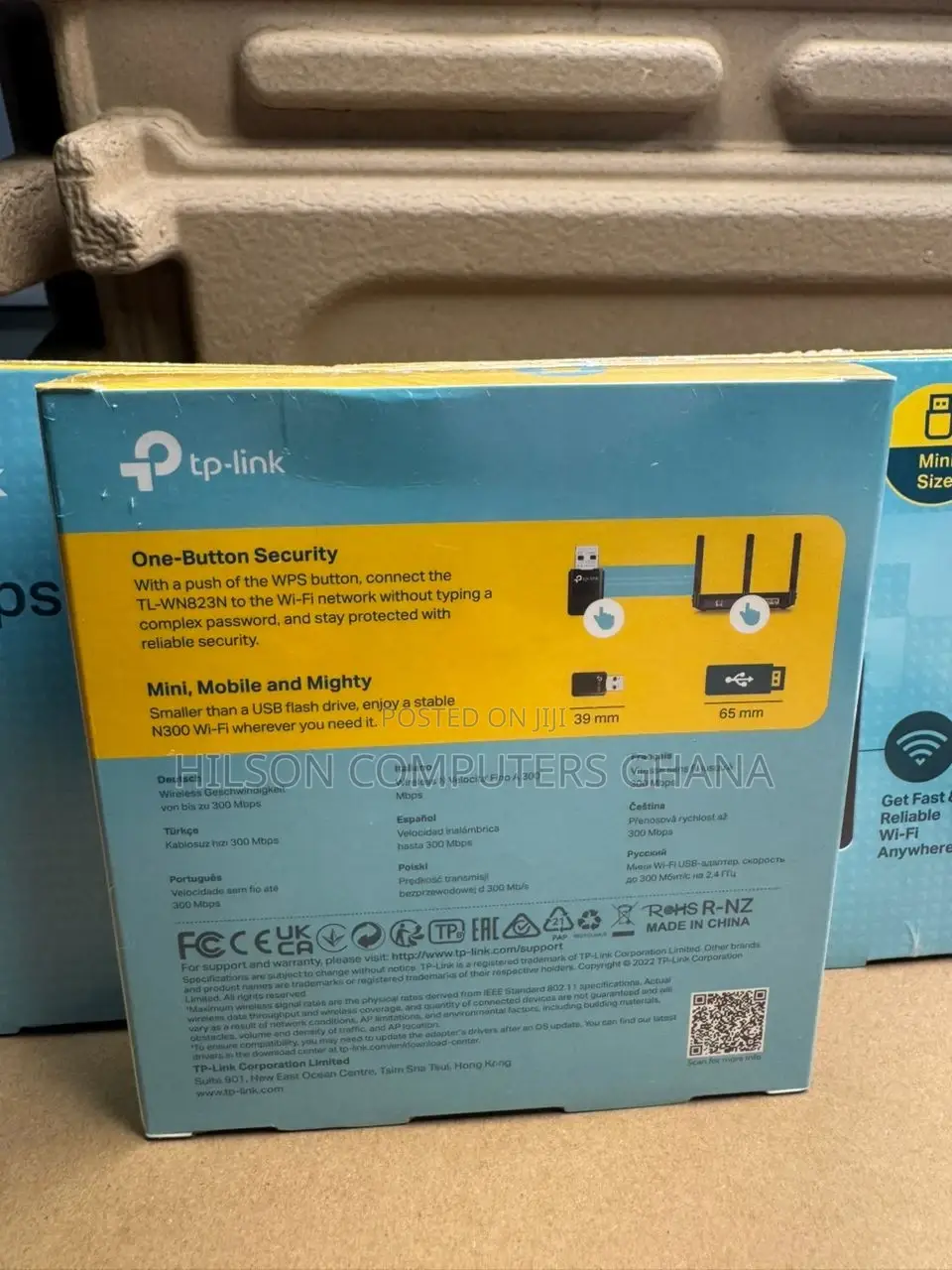 Tp-Link 300mbps Mini Wireless Adapter Tl-Wn823n