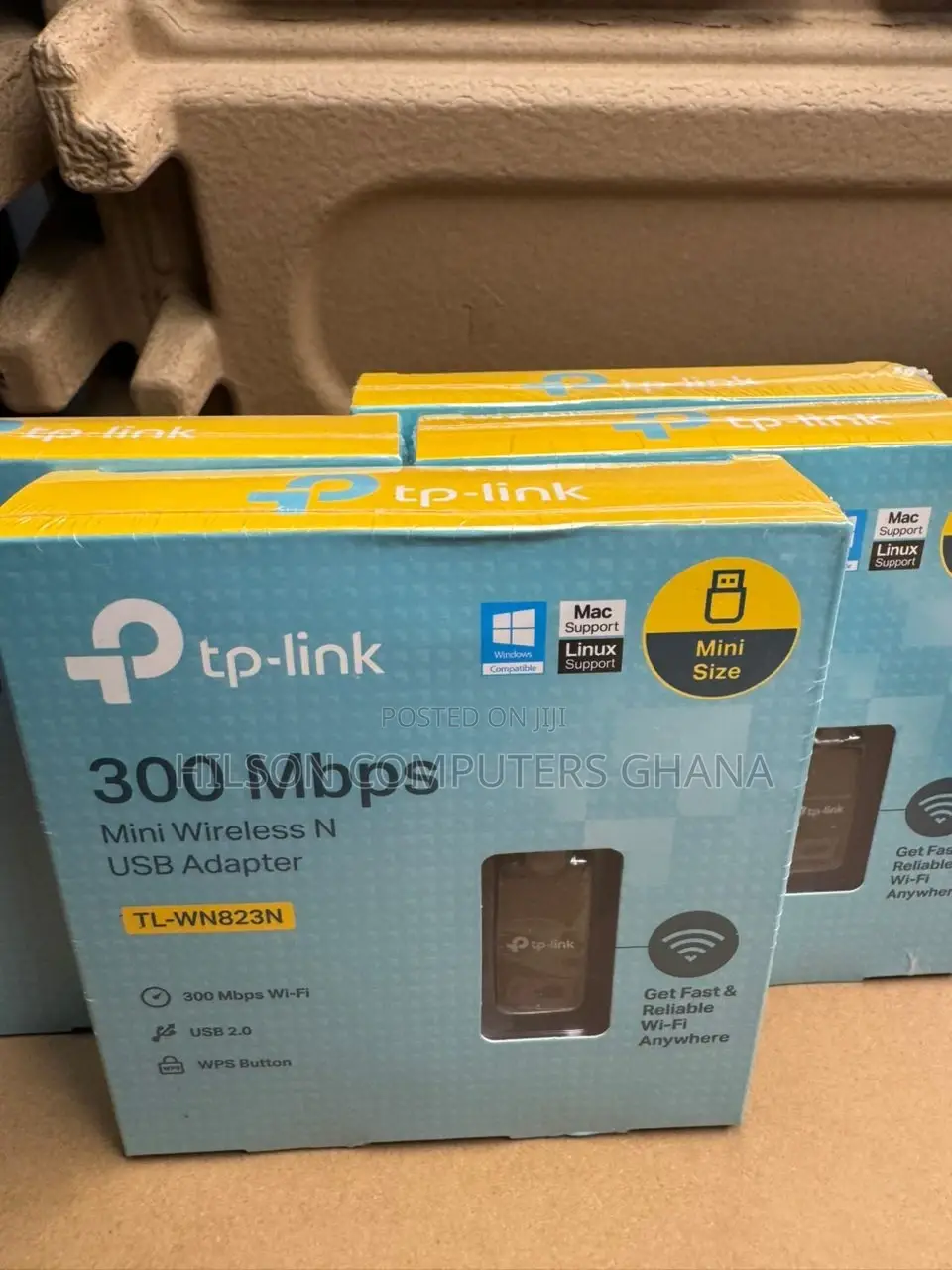 Tp-Link 300mbps Mini Wireless Adapter Tl-Wn823n