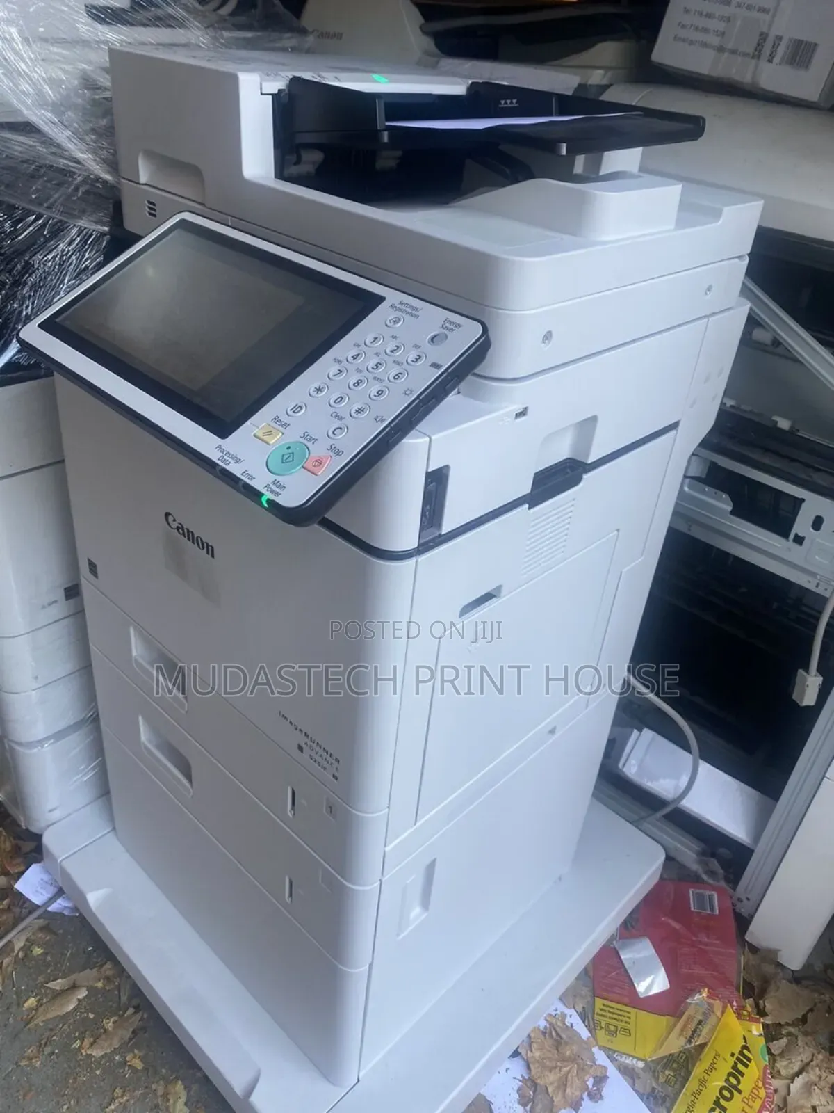 Canon Irac 525i A4 Black and White Wireless Photocopy, 55ppm
