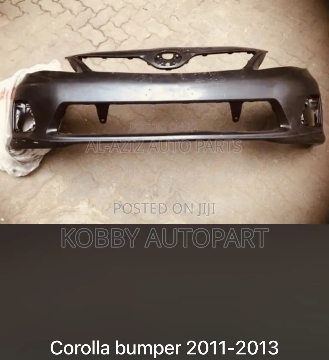 Toyota Corolla Front Bumper 2011 2012 2013