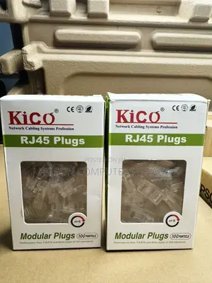 Kico Cat6 Rj45 Connectors 100pcs