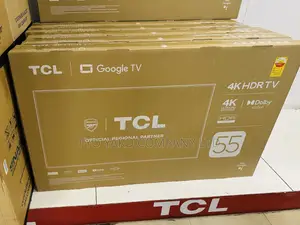 New TCL Frameless 55inch Smart Latest Android Tv