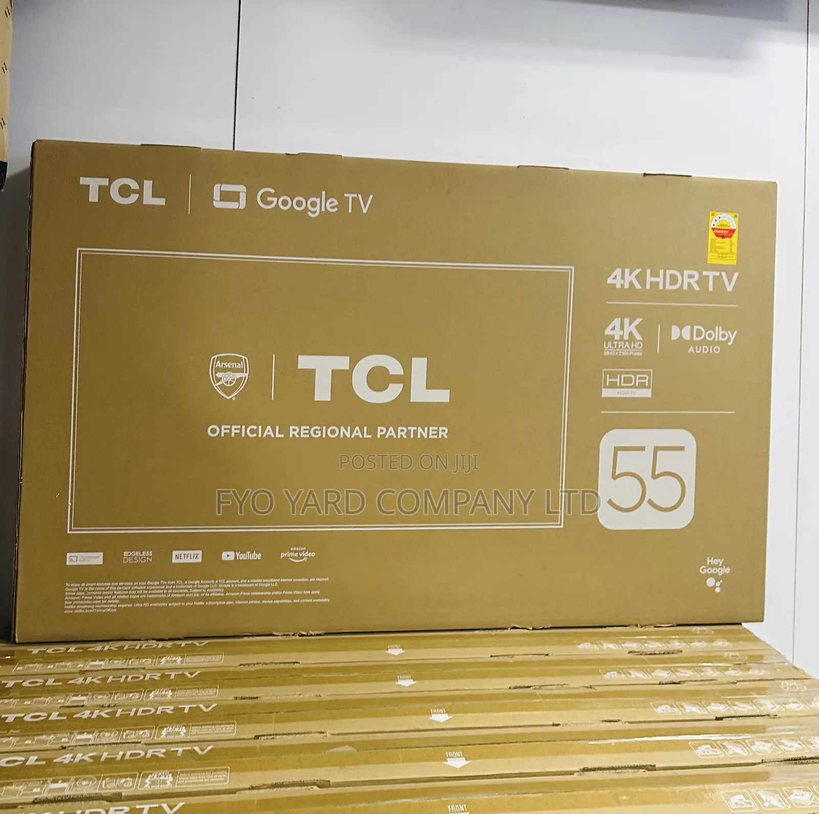 Dynamic Color Enhanced 55inch Smart Uhd Tv