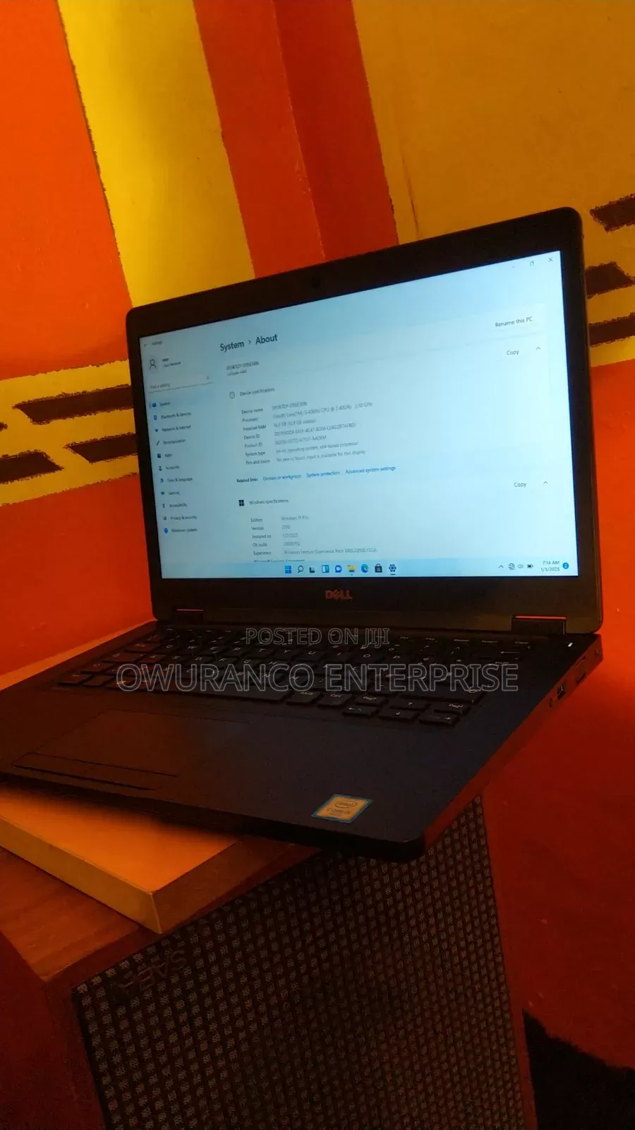 Laptop Dell Latitude 14 5480 16GB Intel Core I5 SSD 256GB