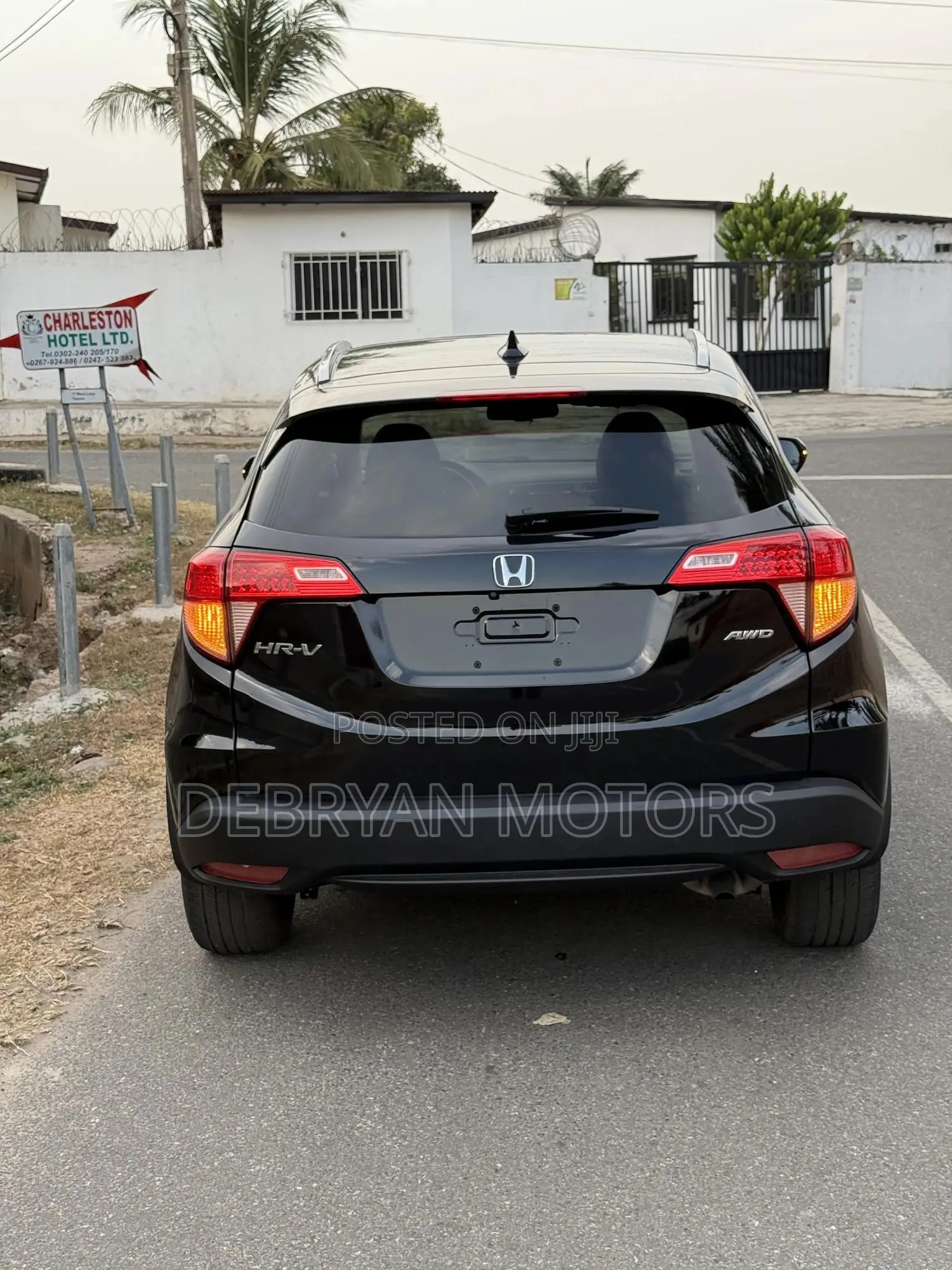 Honda HR-V EX-L w/Navigation AWD 2018 Black