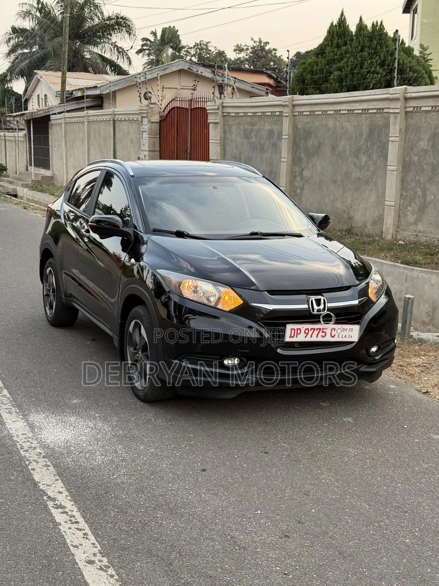 Honda HR-V EX-L w/Navigation AWD 2018 Black