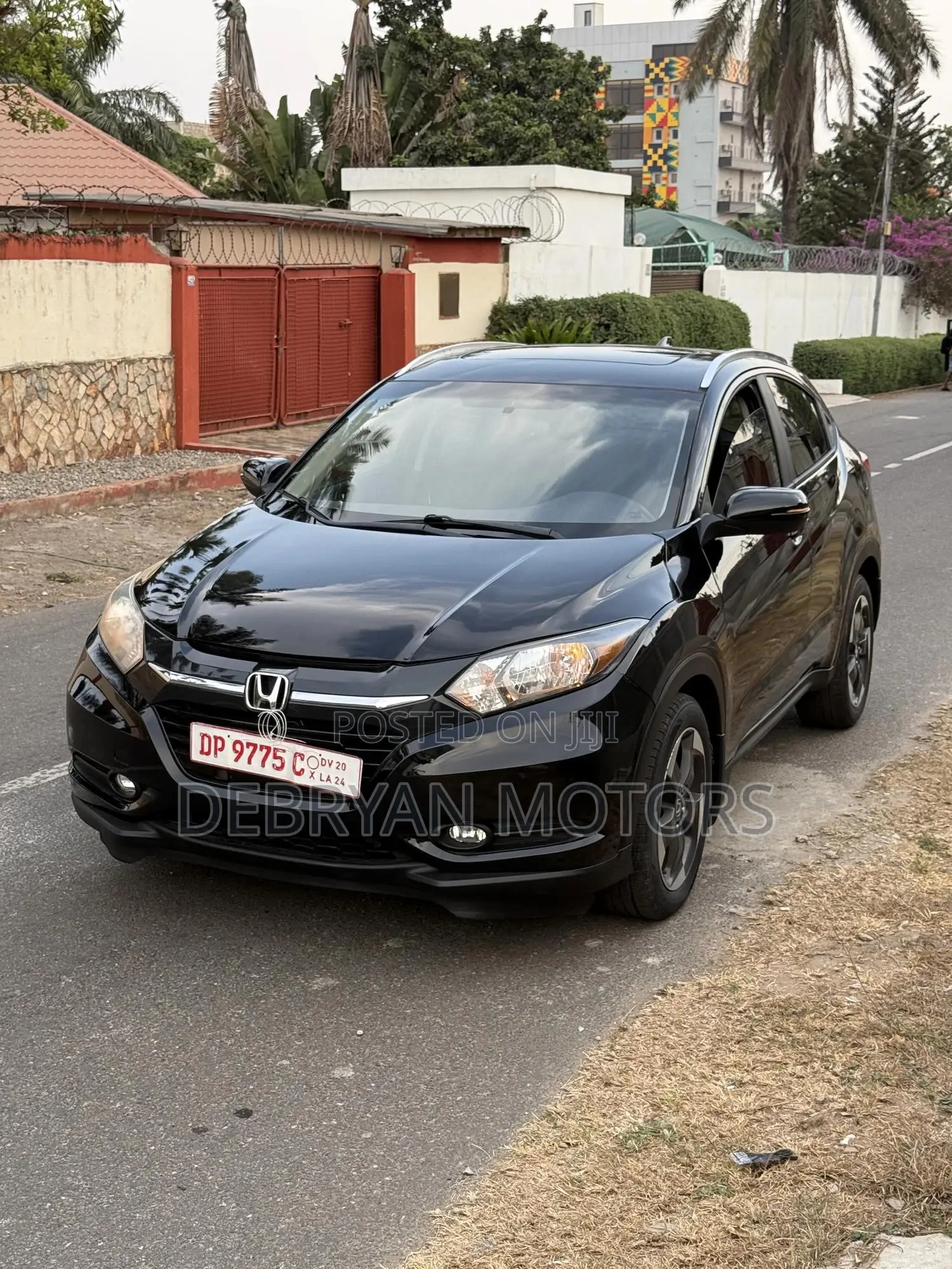 Honda HR-V EX-L w/Navigation AWD 2018 Black