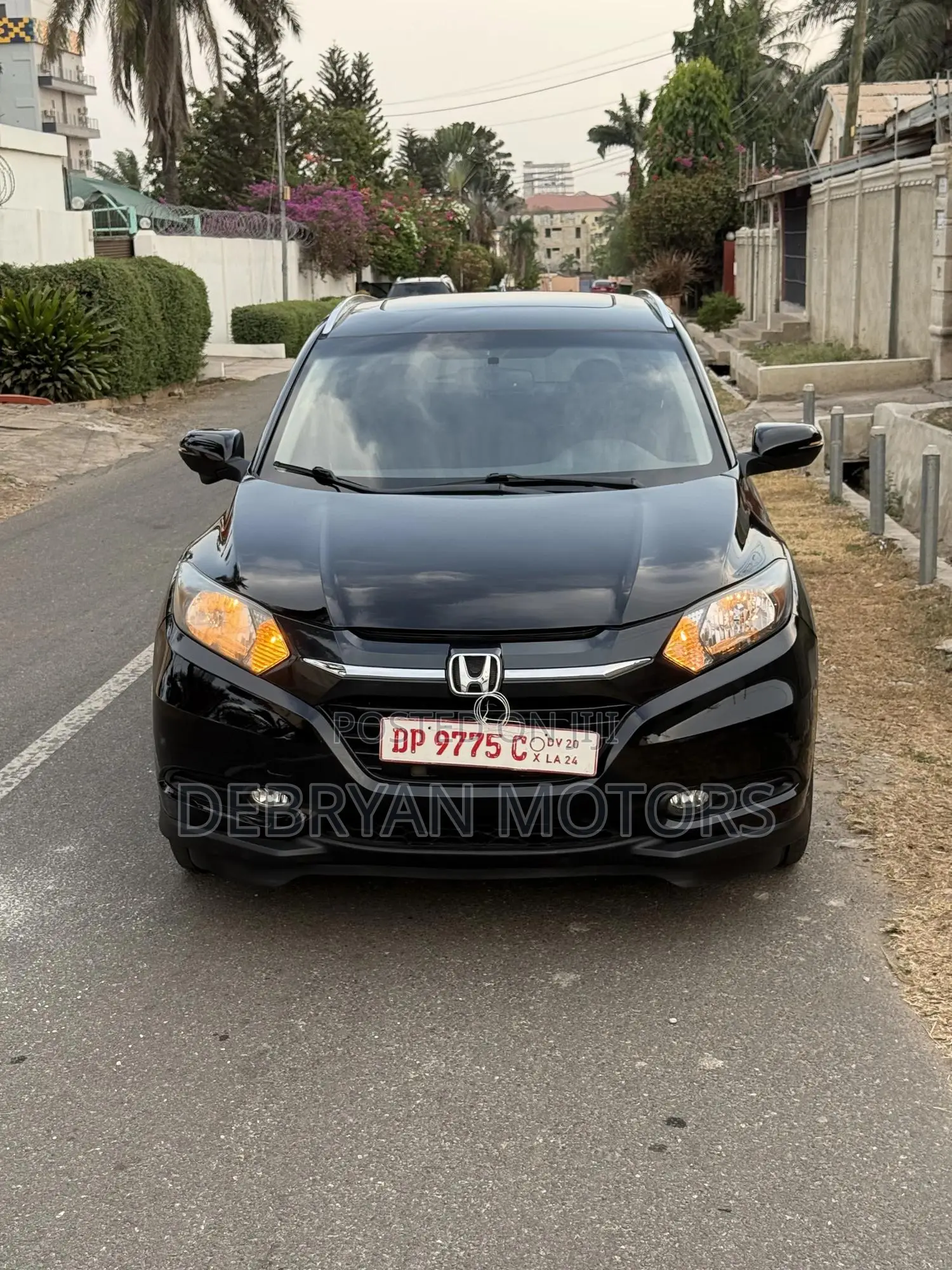 Honda HR-V EX-L w/Navigation AWD 2018 Black