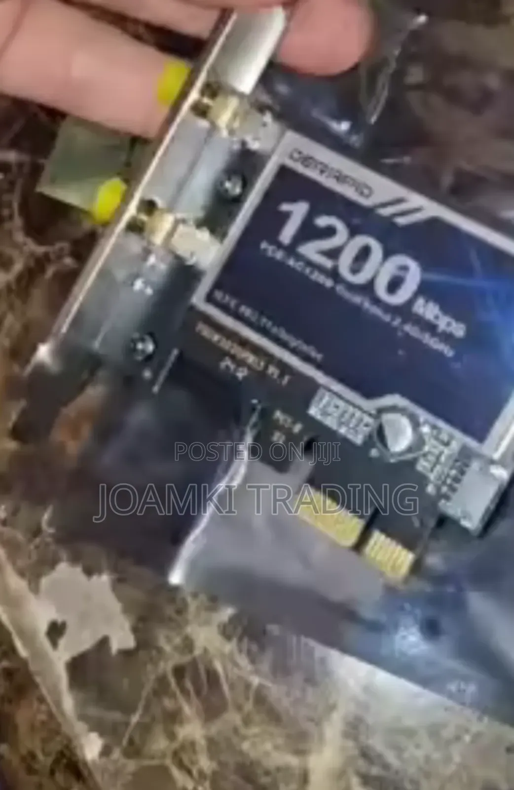 1200mps Wireless Pci-E Adapter Card + Bluetooth, 2.4ghz,5ghz