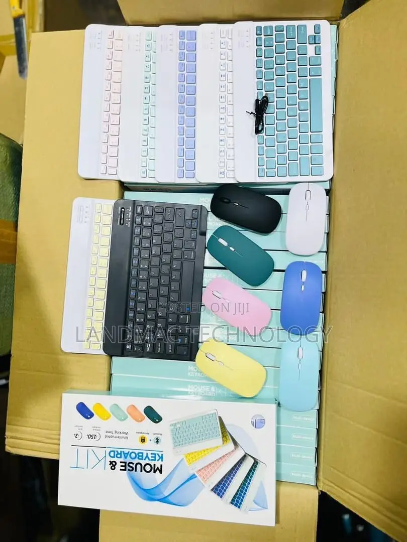 Mini Bluetooth Keyboard And Mouse For iPad, Tablets, Android