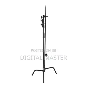 Black C-Stand (With C-Stand Bag and Sand Bag)