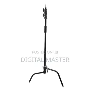 Black C-Stand (With C-Stand Bag and Sand Bag)