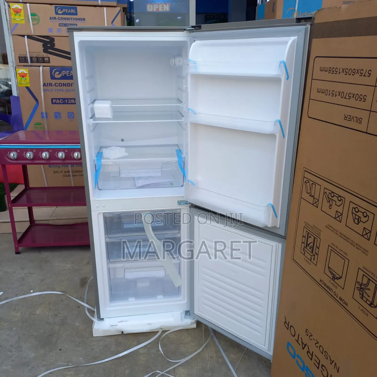 207 Littres Nasco Double Door Fridge