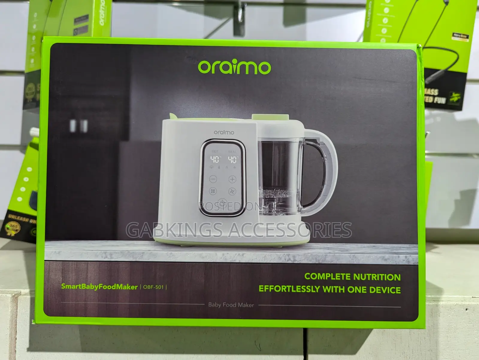Oraimo Smart Baby Food Maker