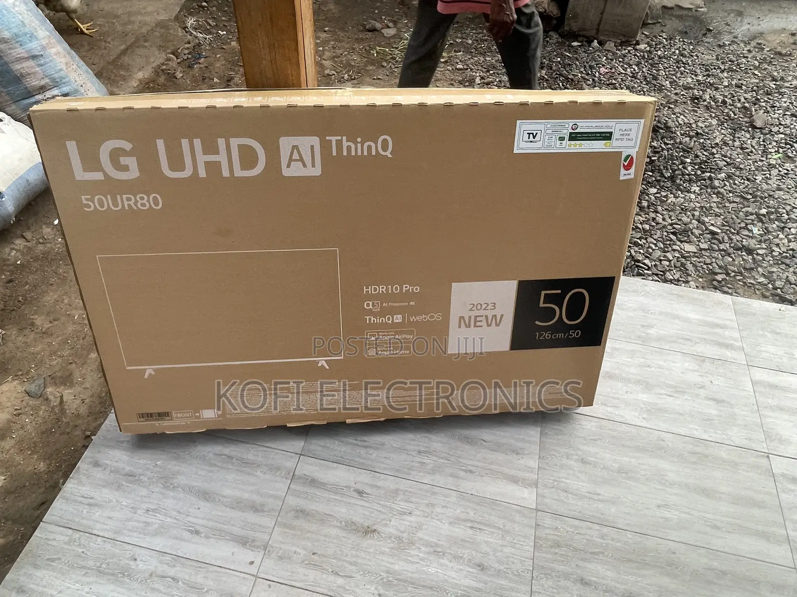 Flat Quality LG 50 Inch 4K UHD Smart LED TV