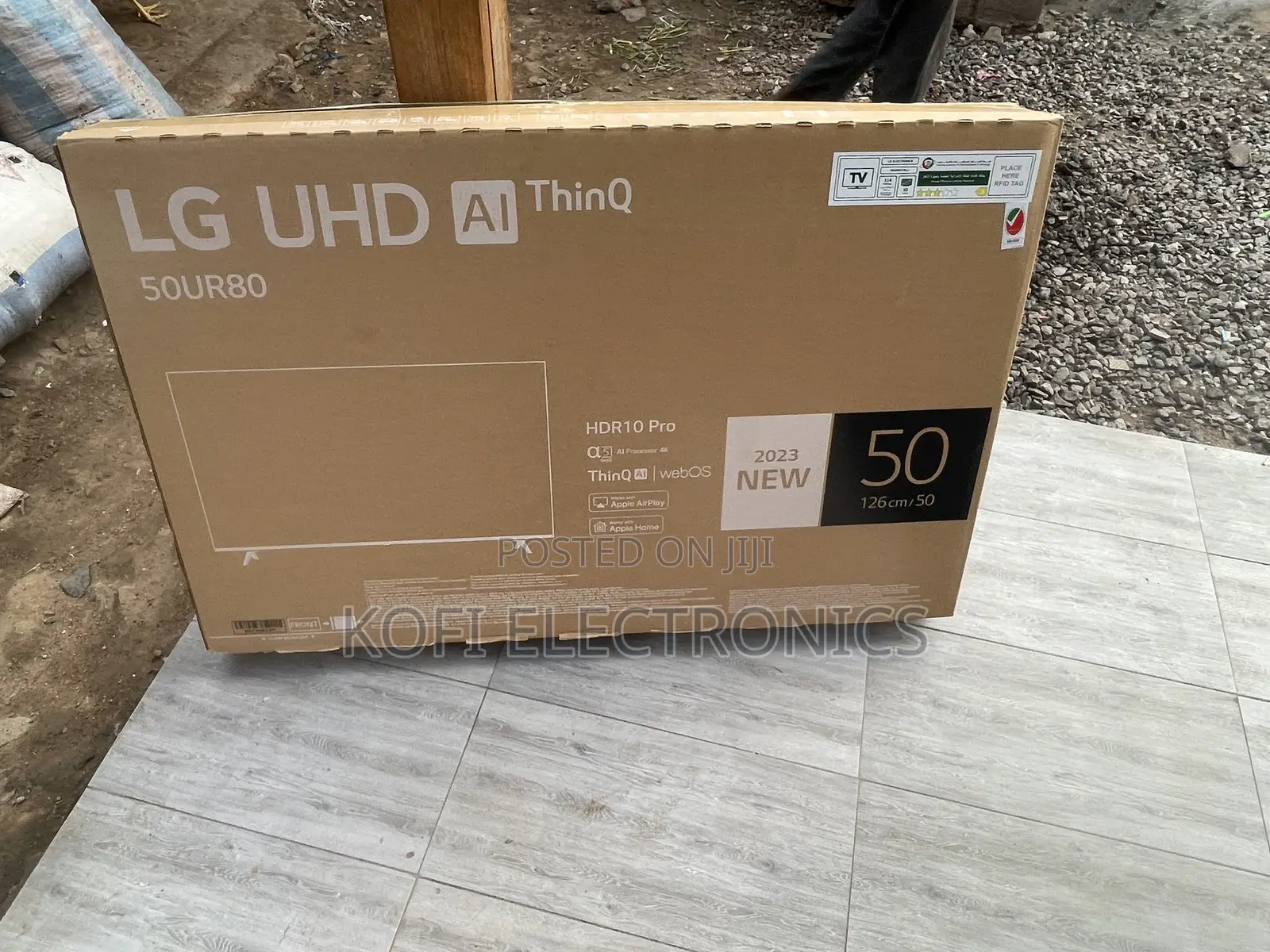 Flat Quality LG 50 Inch 4K UHD Smart LED TV