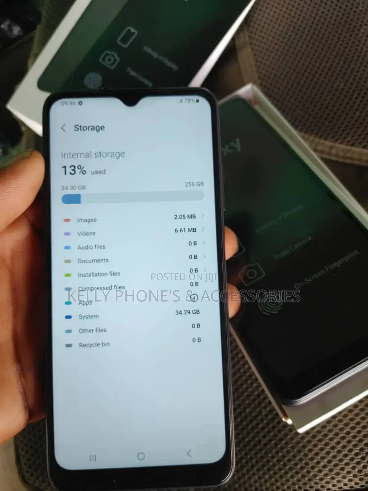 New Samsung Galaxy A22 5G 128 GB Black