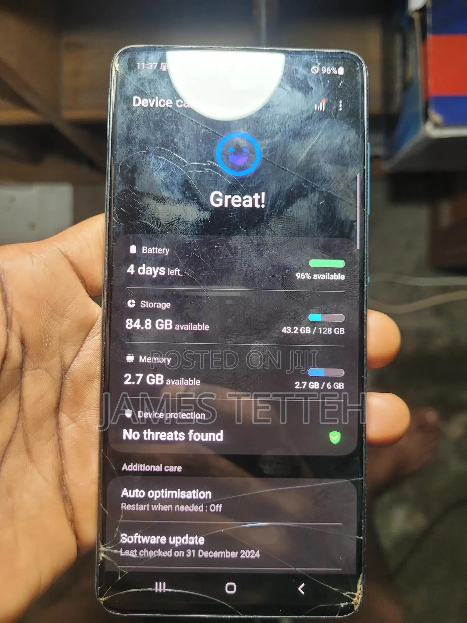 Samsung Galaxy A71 5G 128 GB Blue