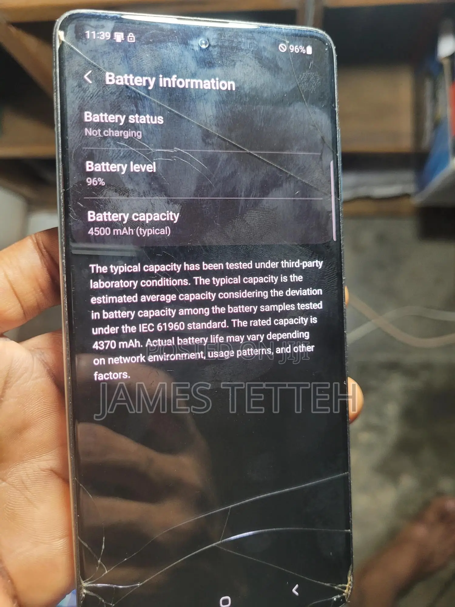 Samsung Galaxy A71 5G 128 GB Blue