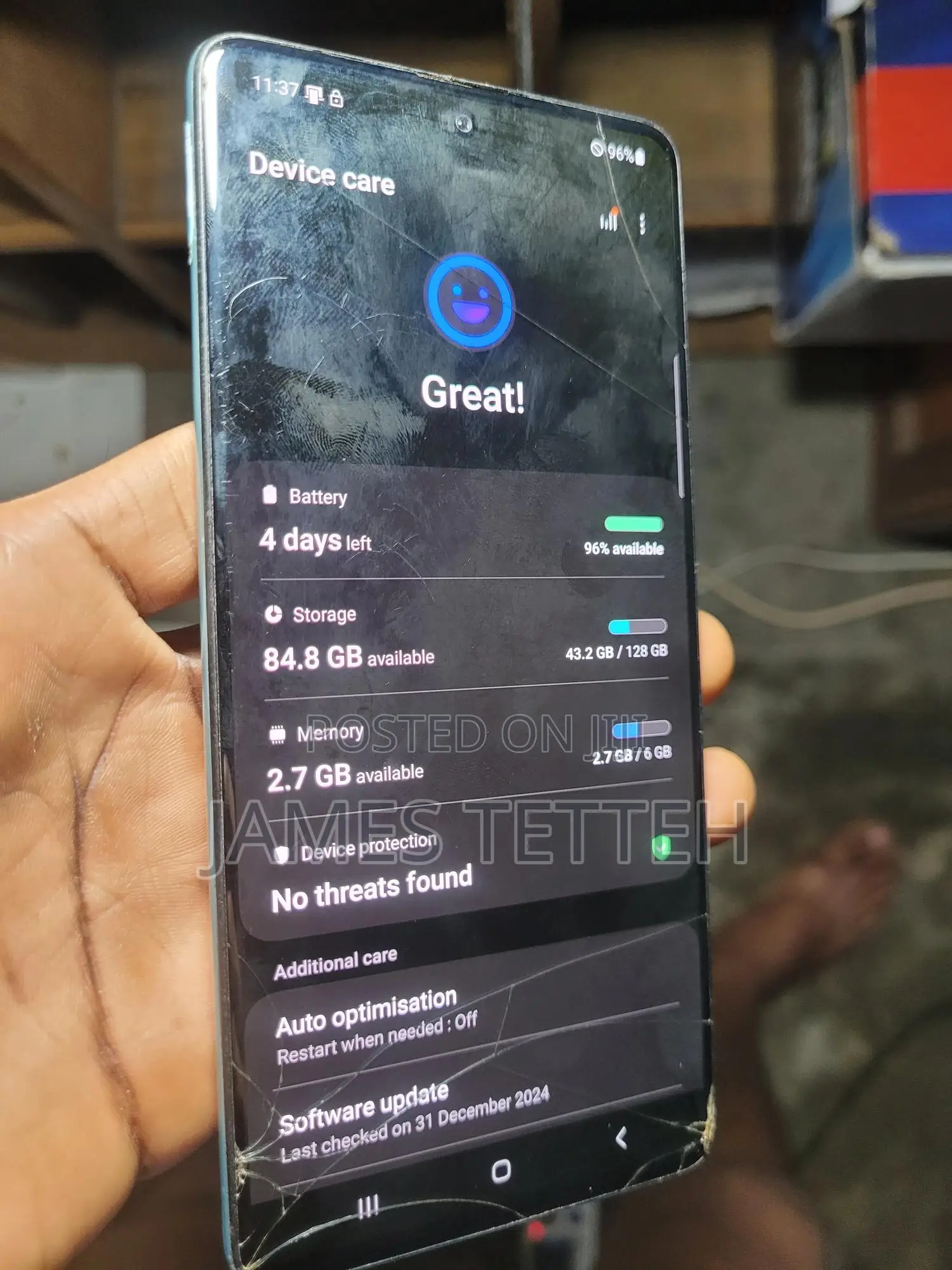 Samsung Galaxy A71 5G 128 GB Blue