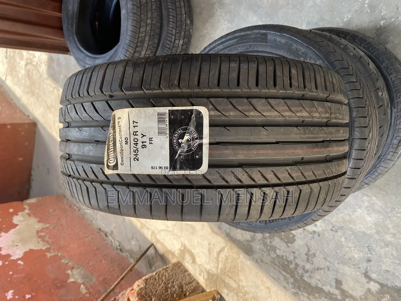 245/40 R17 Continental Contisportcontacttm 5