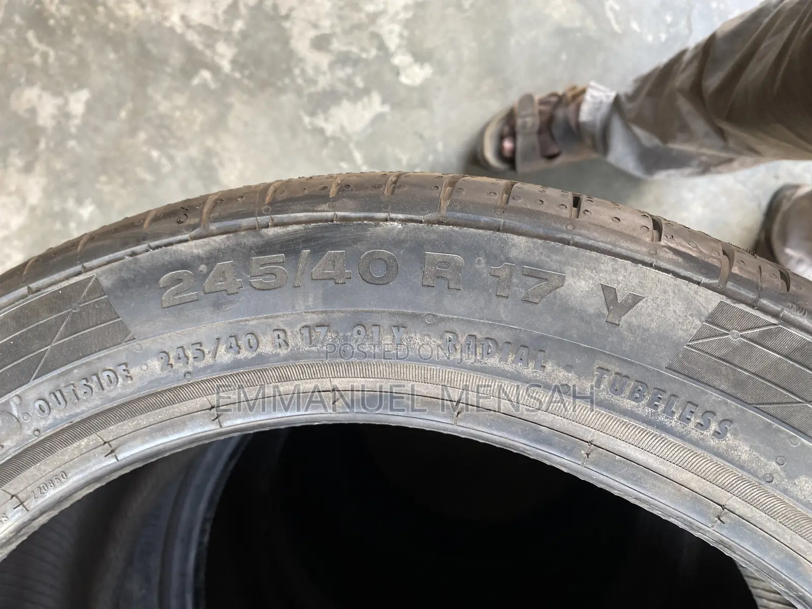 245/40 R17 Continental Contisportcontacttm 5
