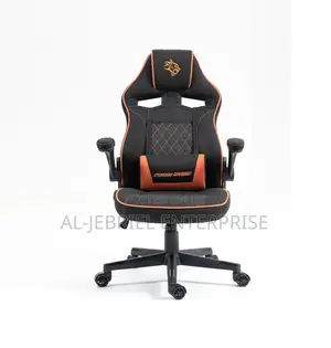 Porodo Gaming Chair With Fabric Covered Cushion