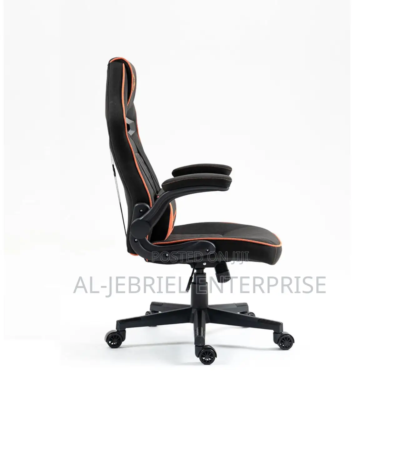 Porodo Gaming Chair With Fabric Covered Cushion